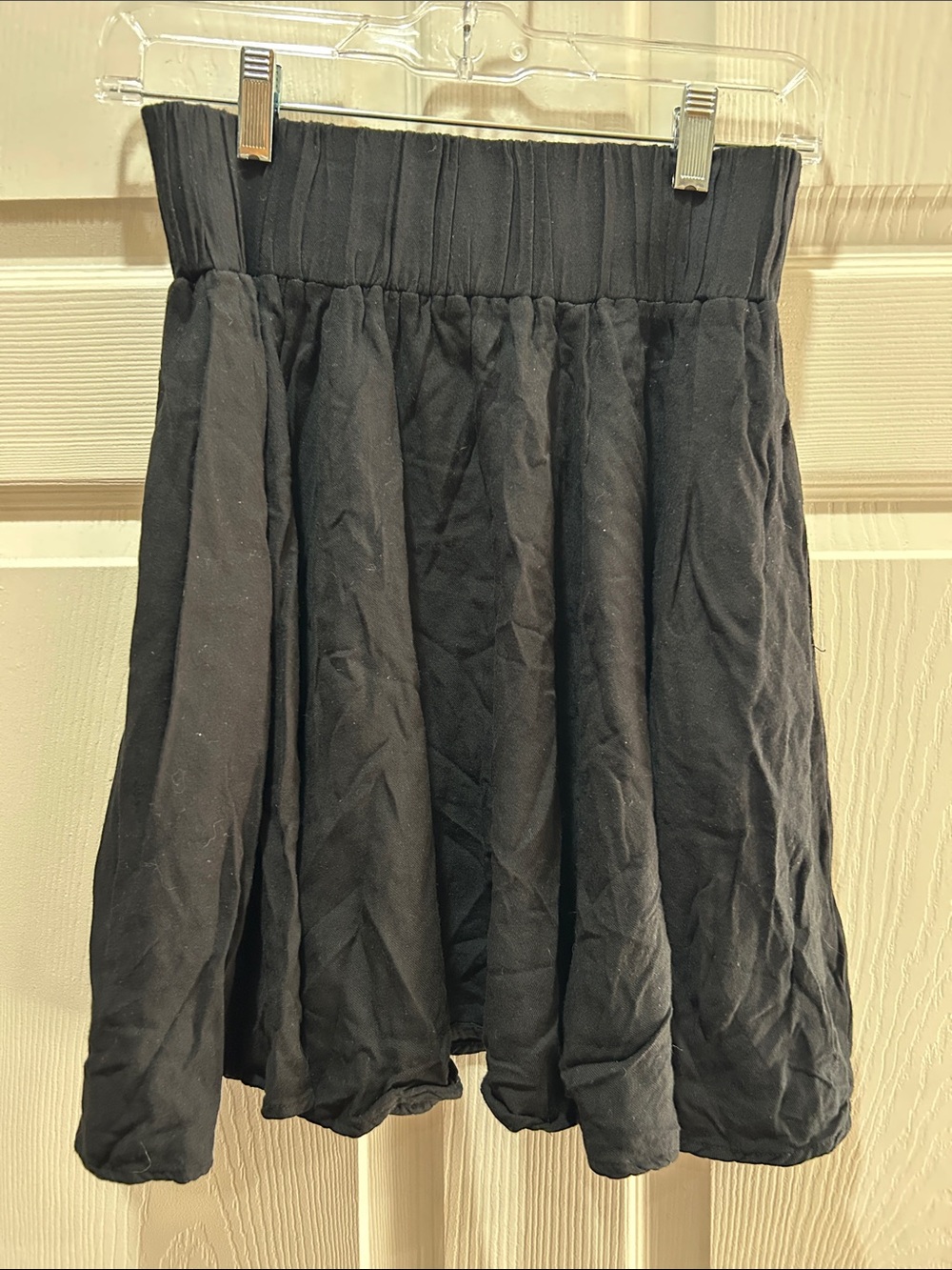 Sparkle & Fade Black A-Line Skirt